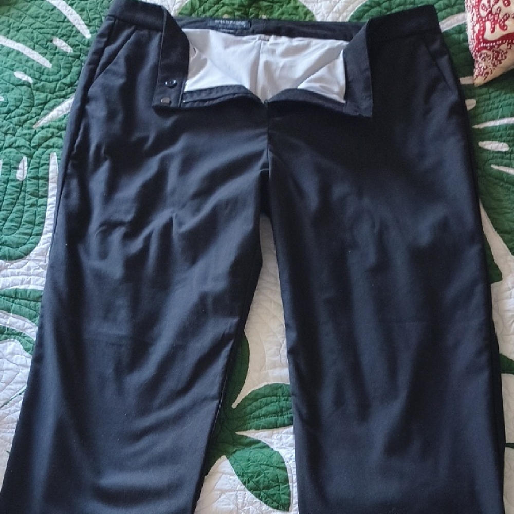 Wildfang Black Dress Pants with Decorative Bow